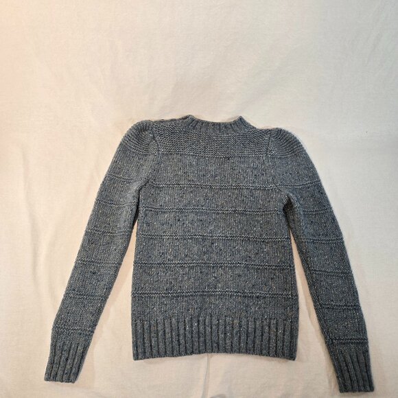 Rebecca Taylor LA VIE Teal Thick Soft Comfy Merino Wool Sweater Size M LIKE NEW! - Picture 5 of 16